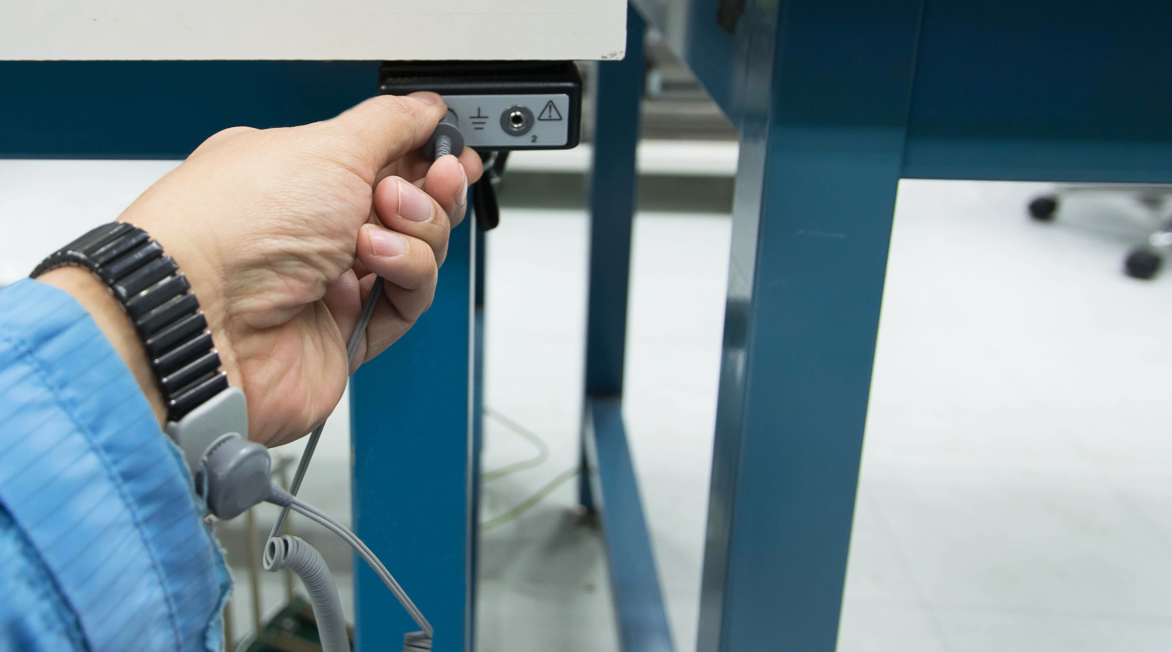 ESD equipment for personal protection Static control Rycobel