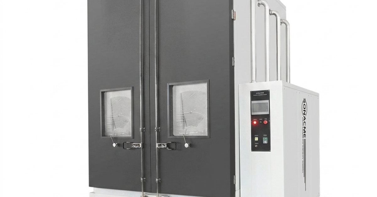 Walk in Dust Test Chamber | Optimus Instruments | Rycobel